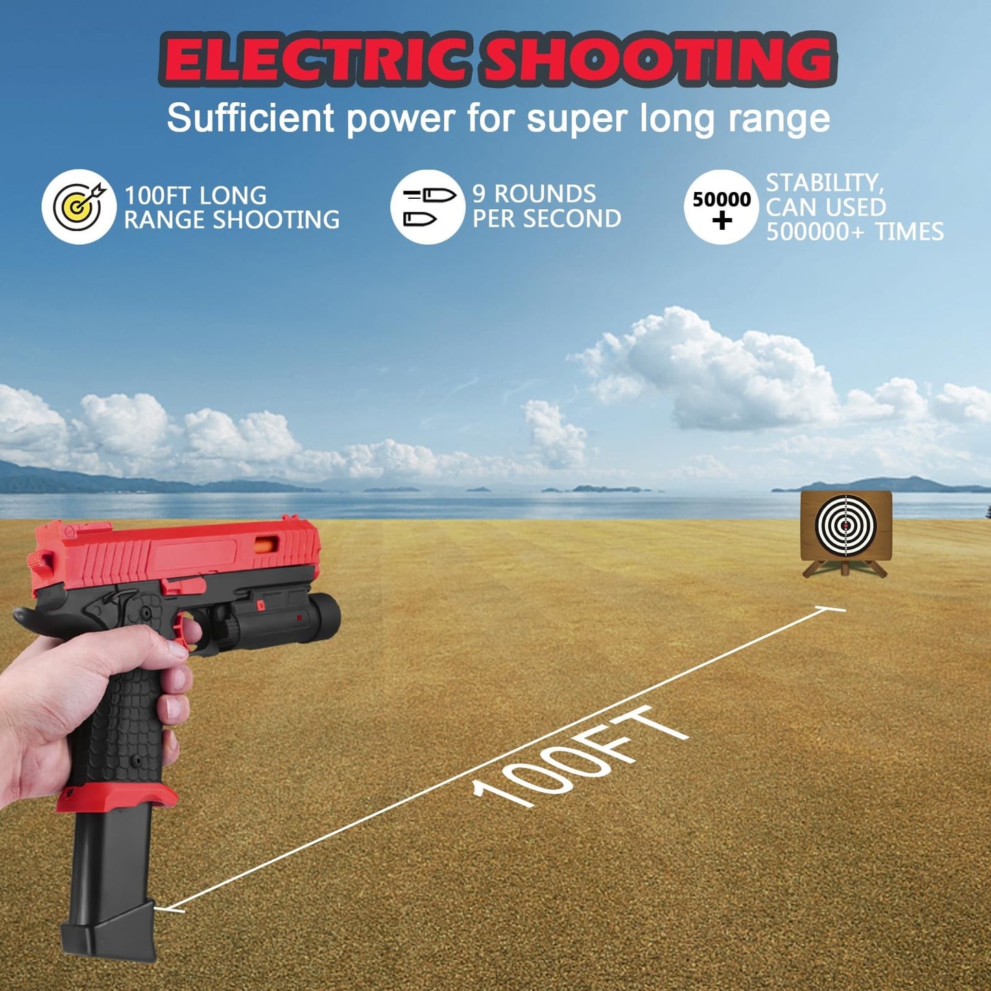 Gel Toy,X5 Gel Christmas New Year Halloween Toys with Drum and Goggles,Outdoo